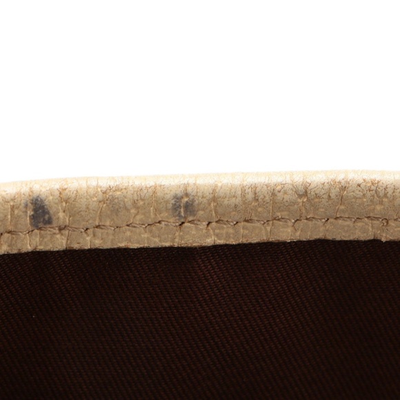 Gucci Shoulder Tote Bag in Tan GG Canvas with Leather Trim - Picture 11 of 15